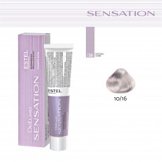 Vopsea fara amoniac pentru par DE LUXE SENSATION, 10/16 Blond deschis gri-violet, 60 ml 102776 Estel Moldova