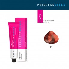 Vopsea cremă permanentă pentru păr PRINCESS ESSEX LUMEN, 45 Aramiu-roşu, 60 ml 4230 Estel Moldova