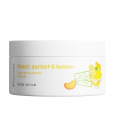 Scrub cu sorbet de piersici si aroma de lamaie pentru corp Nacomi, 100 ml 107365 Estel Moldova