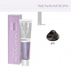 Vopsea fara amoniac pentru par DE LUXE SENSATION, 4/0 Saten, 60 ml 105149 Estel Moldova