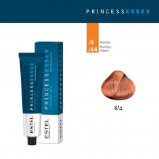 Vopsea cremă permanentă pentru păr PRINCESS ESSEX, 8/4 Castaniu deschis aramiu, 60 ml 5210 Estel Moldova