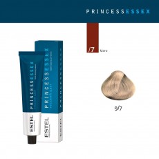 Vopsea cremă permanentă pentru păr PRINCESS ESSEX, 9/7 Blond maroniu, 60 ml 5244 Estel Moldova