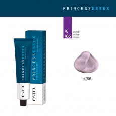 Vopsea cremă permanentă pentru păr PRINCESS ESSEX, 10/66 Blond deschis violet intens, 60 ml 5215 Estel Moldova