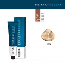 Vopsea cremă permanentă pentru păr PRINCESS ESSEX, 10/73 Blond dechis maroniu-auriu, 60 ml 5212 Estel Moldova