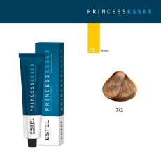 Vopsea cremă permanentă pentru păr PRINCESS ESSEX, 7/3 Castaniu auriu, 60 ml 4160 Estel Moldova