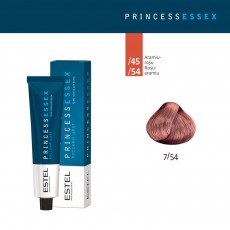 Vopsea cremă permanentă pentru păr PRINCESS ESSEX, 7/54 Castaniu roşu-aramiu, 60 ml 3984 Estel Moldova