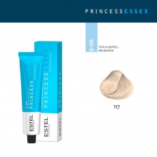 Vopsea cremă permanentă pentru păr PRINCESS ESSEX, S-OS 117 Super-blond gri-maroniu, 60 ml 5150 Estel Moldova