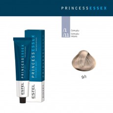 Vopsea cremă permanentă pentru păr PRINCESS ESSEX, 9/1 Blond gri, 60 ml 4536 Estel Moldova