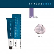 Vopsea cremă permanentă pentru păr PRINCESS ESSEX, 10/61 Blond deschis violet-gri, 60 ml 8942 Estel Moldova