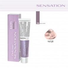 Vopsea fara amoniac pentru par DE LUXE SENSATION, 10/36 Blond deschis auriu-violet, 60 ml 105143 Estel Moldova